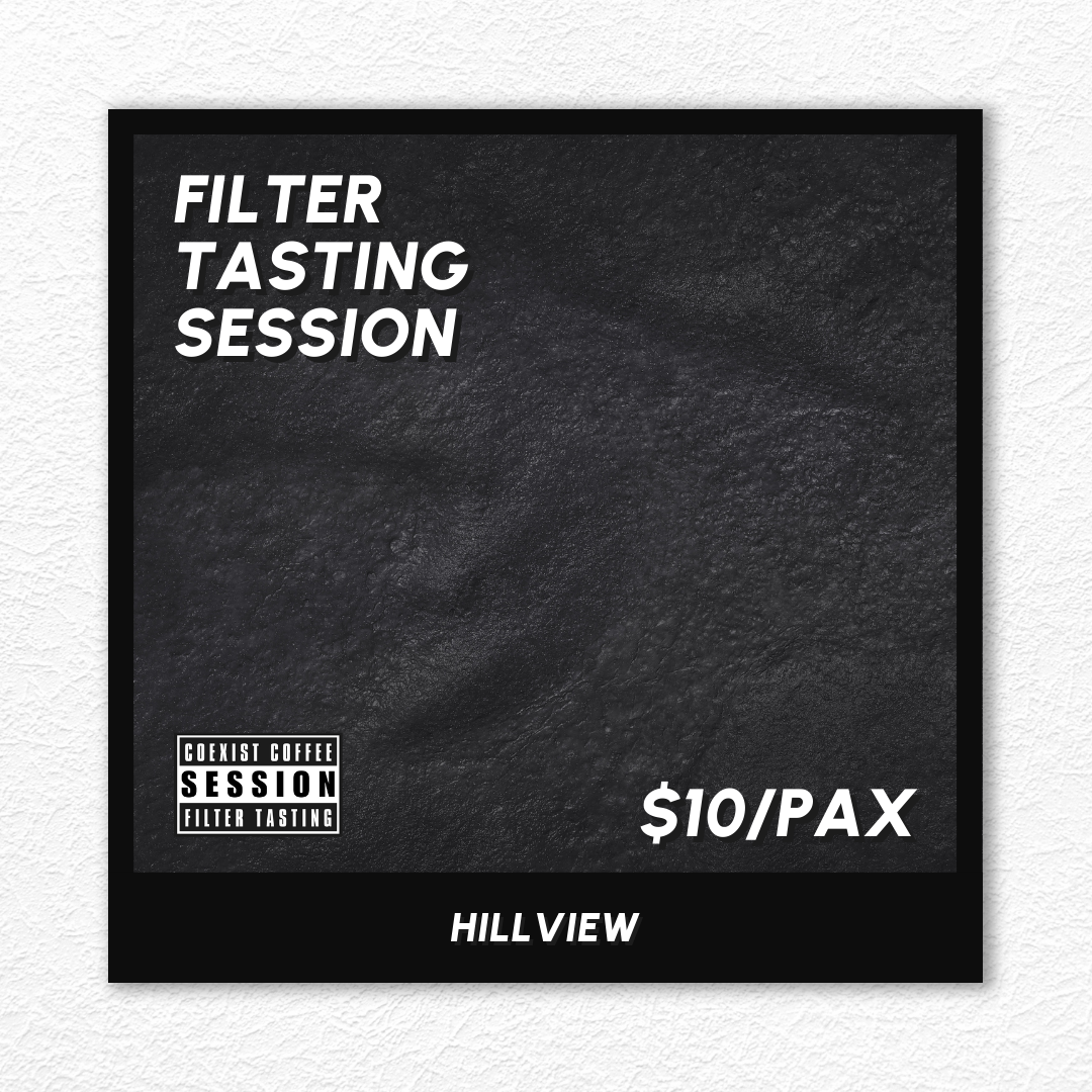 FILTER TASTING SESSION · HILLVIEW · #261024